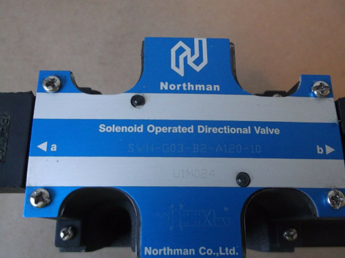 D05 Northman Solenoid Operated 120 Volt AC Valve SWH-G03-B2-A120-10