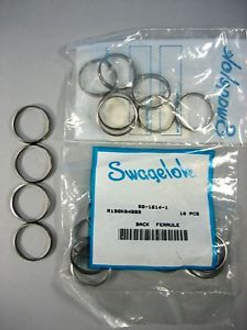 SWAGELOK  -  SS-1614-1  -  BACK FERRULE  (New - Lot of 21 each)