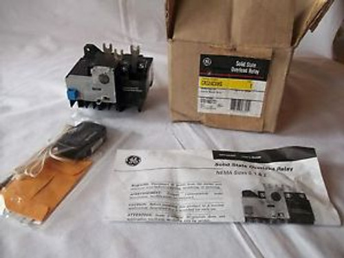 CR324CXHS GE Solid State Overload Relay 13-27A NEMA 0/1 for use w/Size 3 Starter