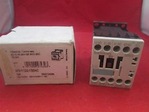 Siemens Control Relay 3RH1122-1BB40 new