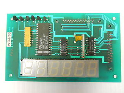 BO5-MDIS-001-003 DISPLAY BOARD 6 DIGIT NEW CONDITION NO BOX