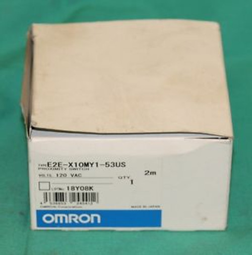 Omron E2E-X10MY1-53US Proximity Switch NEW