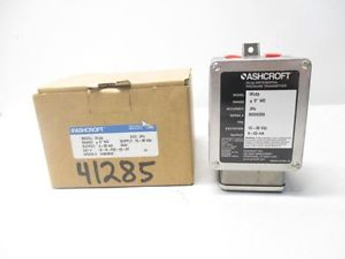 NEW ASHCROFT IXLDP 5IN WC 12-36V-DC PRESSURE TRANSMITTER D458456