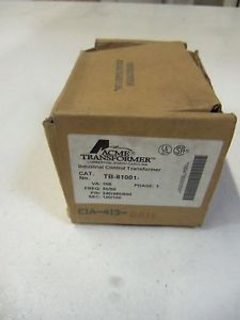 ACME TRANSFORMER TB-81001 NEW IN BOX