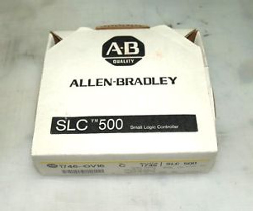 NEW Allen-Bradley 1746-OV16 SLC 500 SMALL LOGIC CONTROLLER SER C