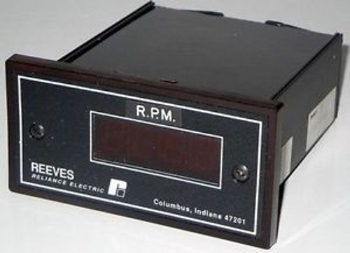 Reeves Controls ~ Programmable Tachometer ~ Model  DM4004-6 ~  New No Box