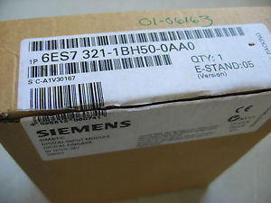NEW SIEMENS SIMATIC DIGITAL INPUT MODULE DI 16XDC24V 6ES7 321-1BH50-0AA0