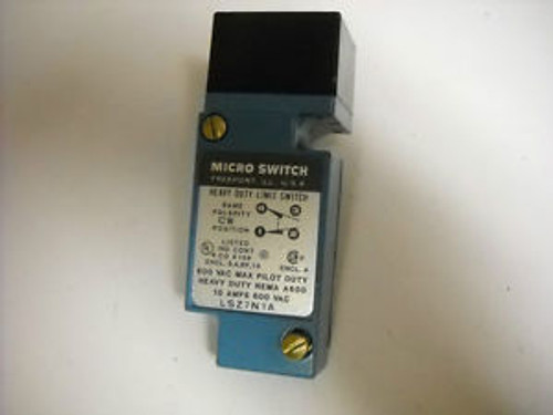 Used MicroSwitch LSZ7N1A Limit Switch with Head SPDT