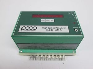 NEW PECO CONTROLS WM-E HIGH SPEED COUNTER 115V-AC D258539