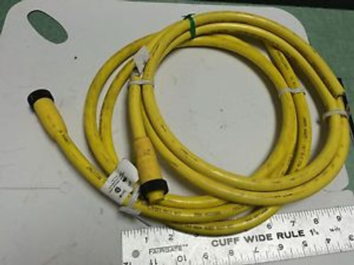 NEW OLD LOT OF 2 SERVO/ ENCODER CABLE LUMBERG RK 50-677/6FT BY