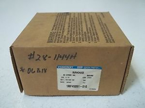 ASHCROFT 451279SS04L 30/0IMV DURAGAUGE NEW IN A BOX