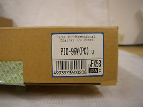 CONTEC  PI0-96W  (PC)  96CH BI-DIRECTIONAL I/O BOARD