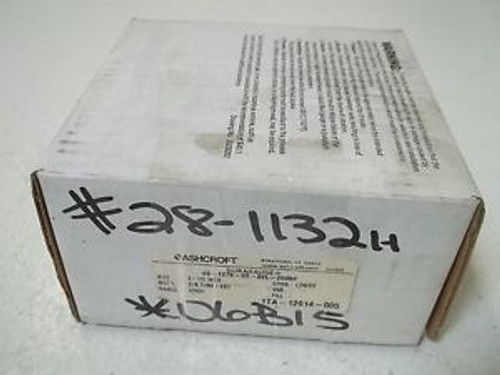 ASHCROFT 45-1279-SS-02L-2000# DURAGAUGE NEW IN A BOX