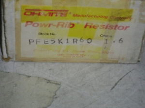 OHMITE POWR-RIB RESISTOR PFE5K1R60