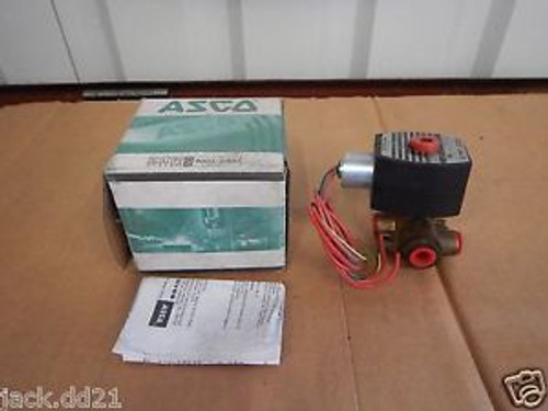 NEW 1/4 NPT Asco 3 Way NC Solenoid Valve 120 Volts 60 Hz EF8317G023 NEW