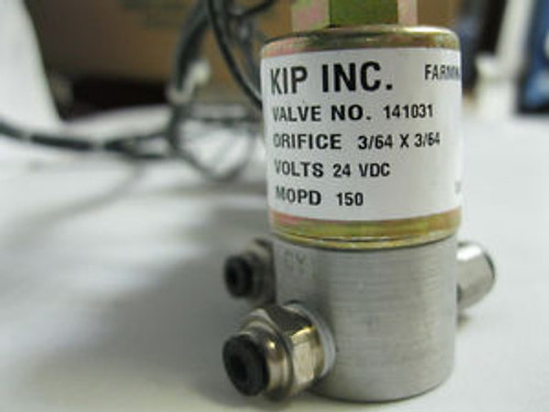 Lot of 8 KIP Solenoid Valve 141031 MOPD 150 Orifice 3/64 X 3/64 24 VDC 6 Watts