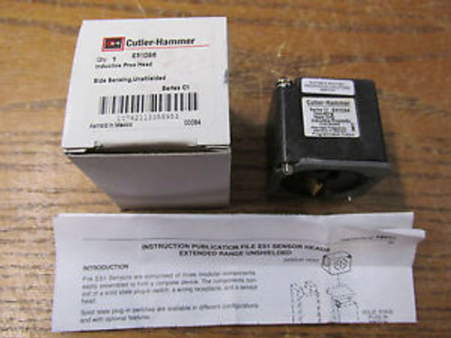 NEW NOS Cutler Hammer E51DS6 Inductive Proximity Sensor Head Side Sensing