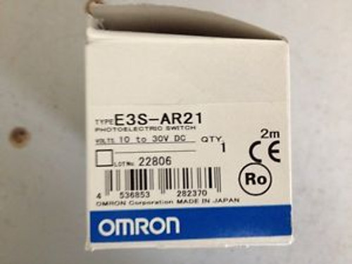 OMRON-TYPE-E3S-AR21 PHOTO-ELECTRIC SWITCH 30 DAY WARRANTY