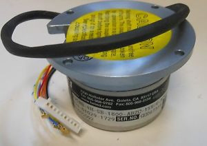 BEI Industrial Incremental Optical Encoder E25BB-4H-SB-1800-ABZC-15V/V-SC1 NNB