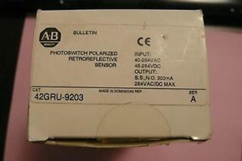 ALLEN BRADLEY PHOTOSWITCH 42GRU-9203 SER. A