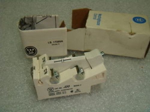 NEW WESTINGHOUSE TYPE J AUXILIARY CONTACT J20 MOD. B NEW IN FACTORY BOX