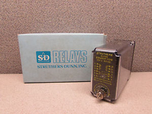 STRUTHERS DUNN 236ABXP-200 TIME DELAY RELAY 120V 2-200SEC