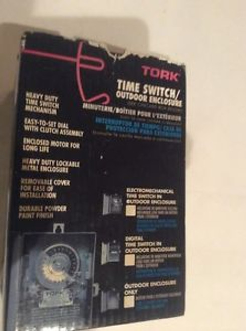 TORK 1104-0 24 hour Time Switch 208-277 VAC 40 Amp