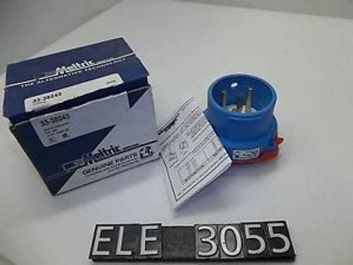 NEW Meltric 33-39043 NEMA 3R Plug Connector (ELE3055)