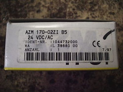 SCHMERSAL AZM 170-02ZI B5 AZM170-02ZIB5 NEW QUANTITY 24V SAFETY INTERLOCK SWITCH