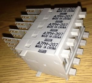 Omron A7P A7PH-207 0668RN Thumbwheel Lot Of 5 #1622X