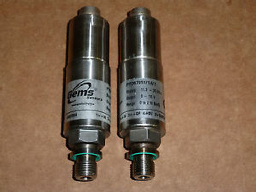 Gems Pressure Transducer PR367951/1A/1  0-210 BarG
