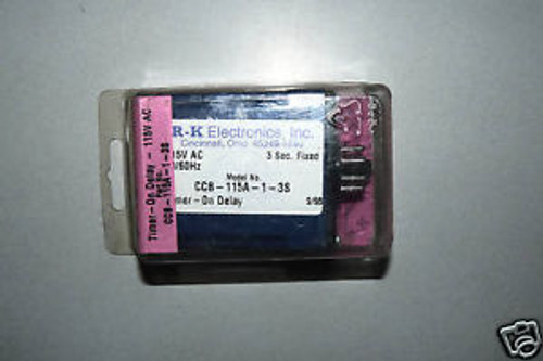 NEW R-K ELECTRONICS CCB115A13S ON DELAY PLUG IN TIMER