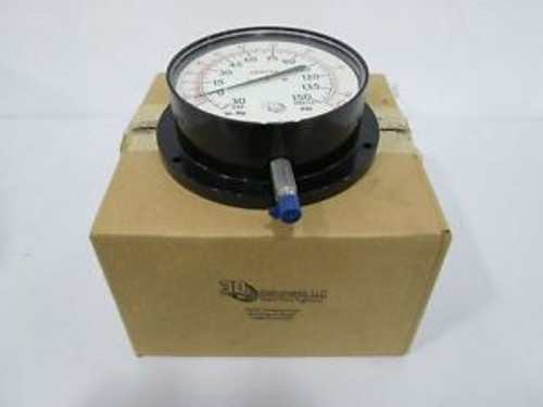 NEW 3D INSTRUMENTS 25105-24B31 DRA PRESSURE 0-150PSI 6IN 1/4IN NPT GAUGE D300388