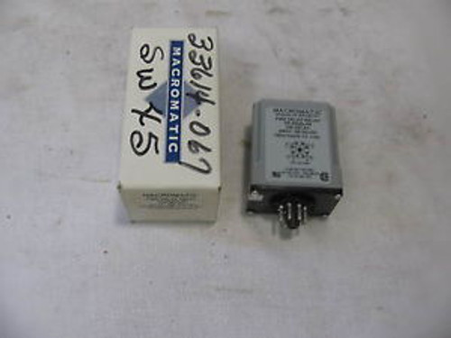 MACROMATIC TR-50222-04 TIME DELAY RELAY