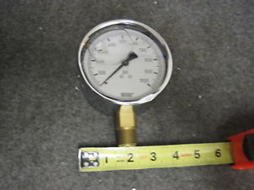 NEW WIKA LIQUID FILLED PRESSURE GAUGE # 10000 PSI