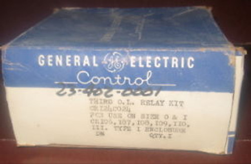 GENERAL ELECTRIC Thermal overload relay CR124C024 New