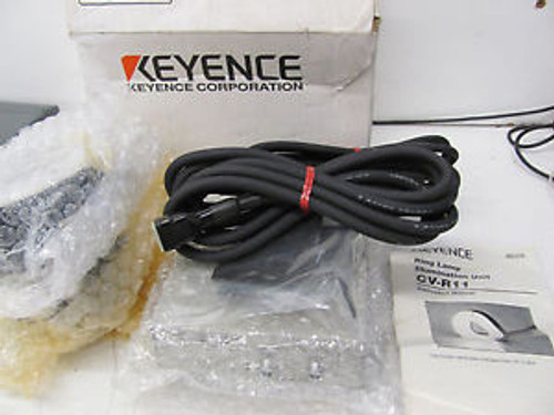 KEYENCE POWER SUPPLY CV-R11 W/ MOUNTING BRACKET CABLES RING LAMP NEW(OTHER)