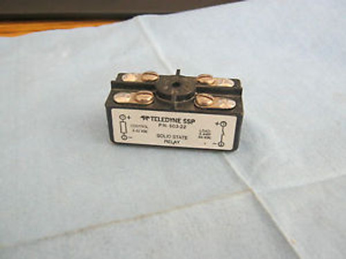 Teledyne SSP Model: 603-22 Solid State Relay.  New Old Stock.  No Box. &lt