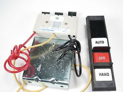 NEW REMOVED FROM UN INSTALLED PANEL CUTLER HAMMER HAND OFF AUTO SWITCH 86-5359