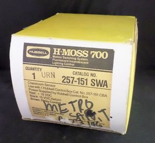 HUBBELL 257-151 SWA MOTION SENSOR   NOS