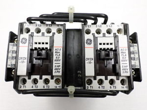 GENERAL ELECTRIC CONTACTOR CR7ZA 10  600VAC 10 AMPS