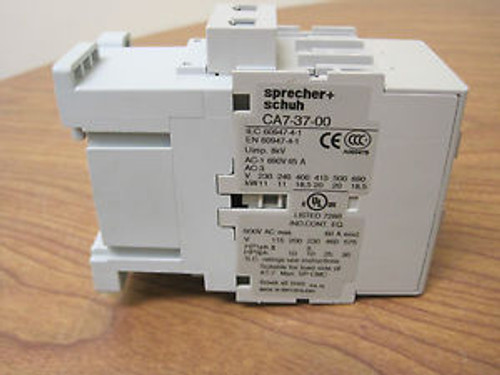 Sprecher Schuh CA7-37-00 Contactor