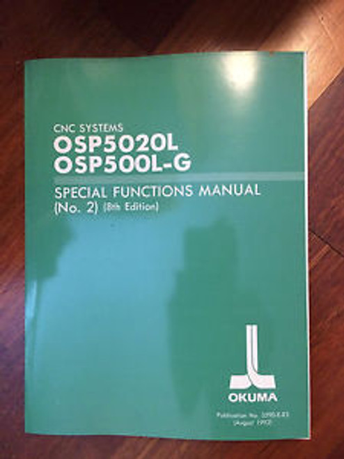 OSP5020L OSP5020L-G SPECIAL FUNCTIONS MANUAL 9TH EDITION