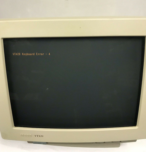 Digital VT420 Terminal, DEC VT420-C2 Amber screen