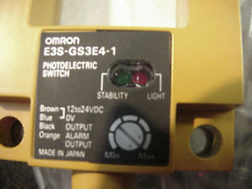 New Omron E3S-GS3E4 photoelectric switch