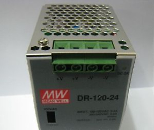 1PCS NEW Meanwell Power Supply DR-120-24 DR12024