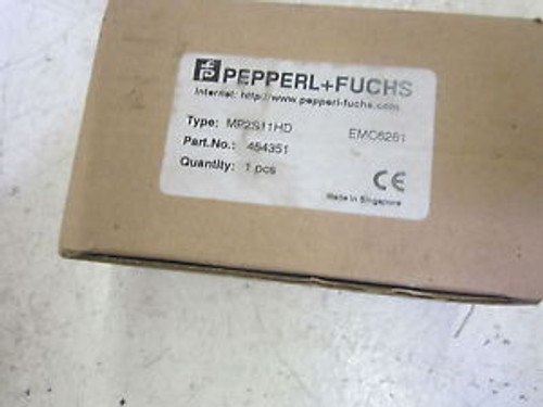 PEPPERL & FUCHS MP2S11HD PHOTOELECTRIC (AUTOMATION) 260VAC NEW IN A BOX