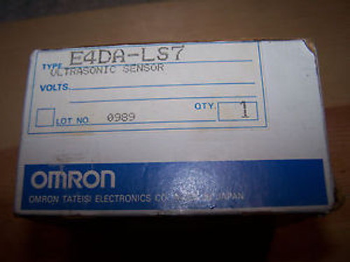 Omron E4DA-LS7 Ultrasonic Sensor NEW