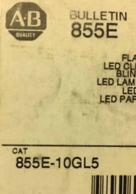 ALLEN BRADLEY 855E-10GL5 SERIES A FLASHING LED