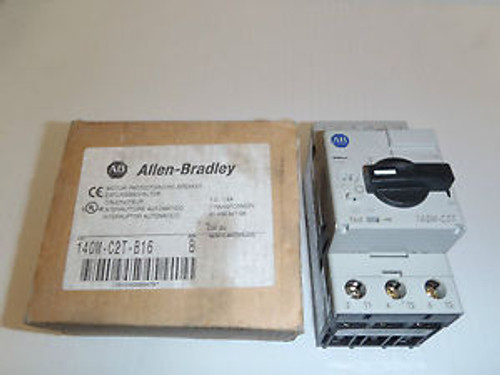 ALLEN BRADLEY MOTOR PROTECTOR/CIRCUIT BREAKER 140M-C2T-B16 SER. B NEW 140MC2TB16